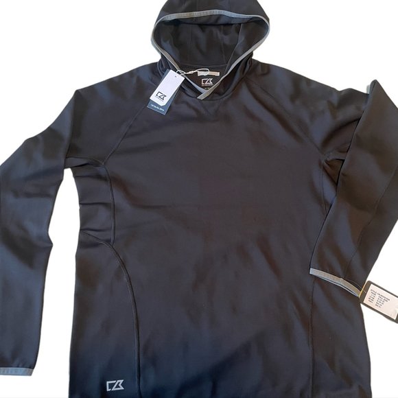 *NWT* Cutter & Buck Mens DryTec Traverse Hoodie (Sz Med) - Picture 2 of 9
